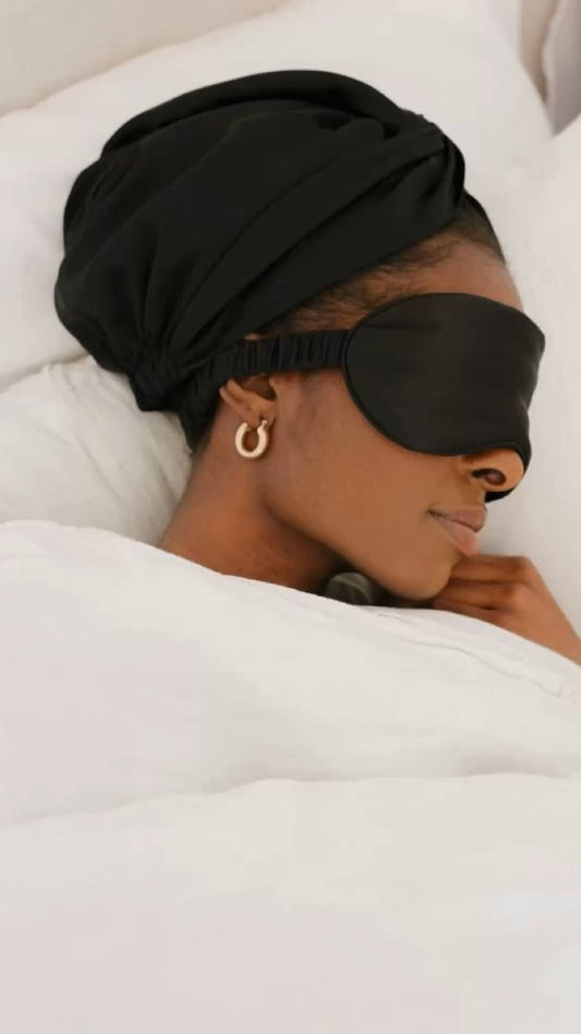 Rootreat Silk Bonnet – 100 % mulberry svila