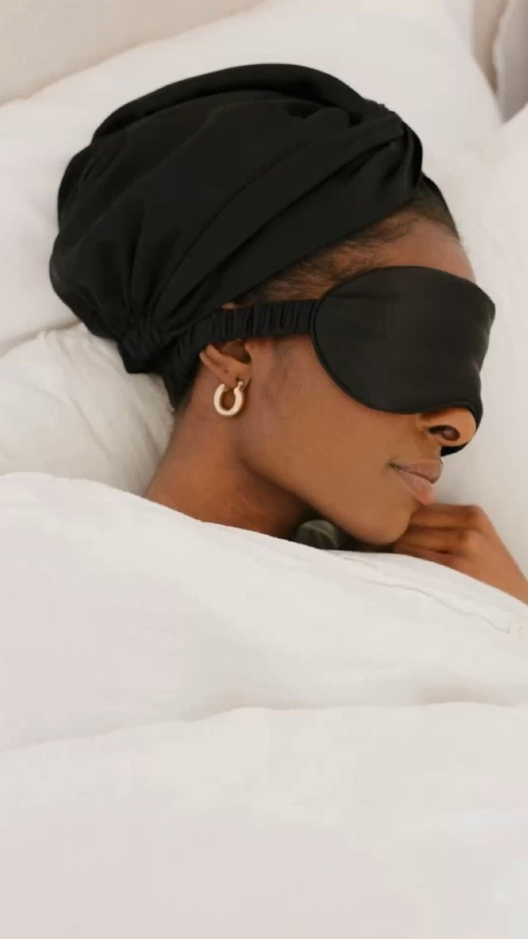 Rootreat Silk Bonnet – 100 % Mulberry Silk